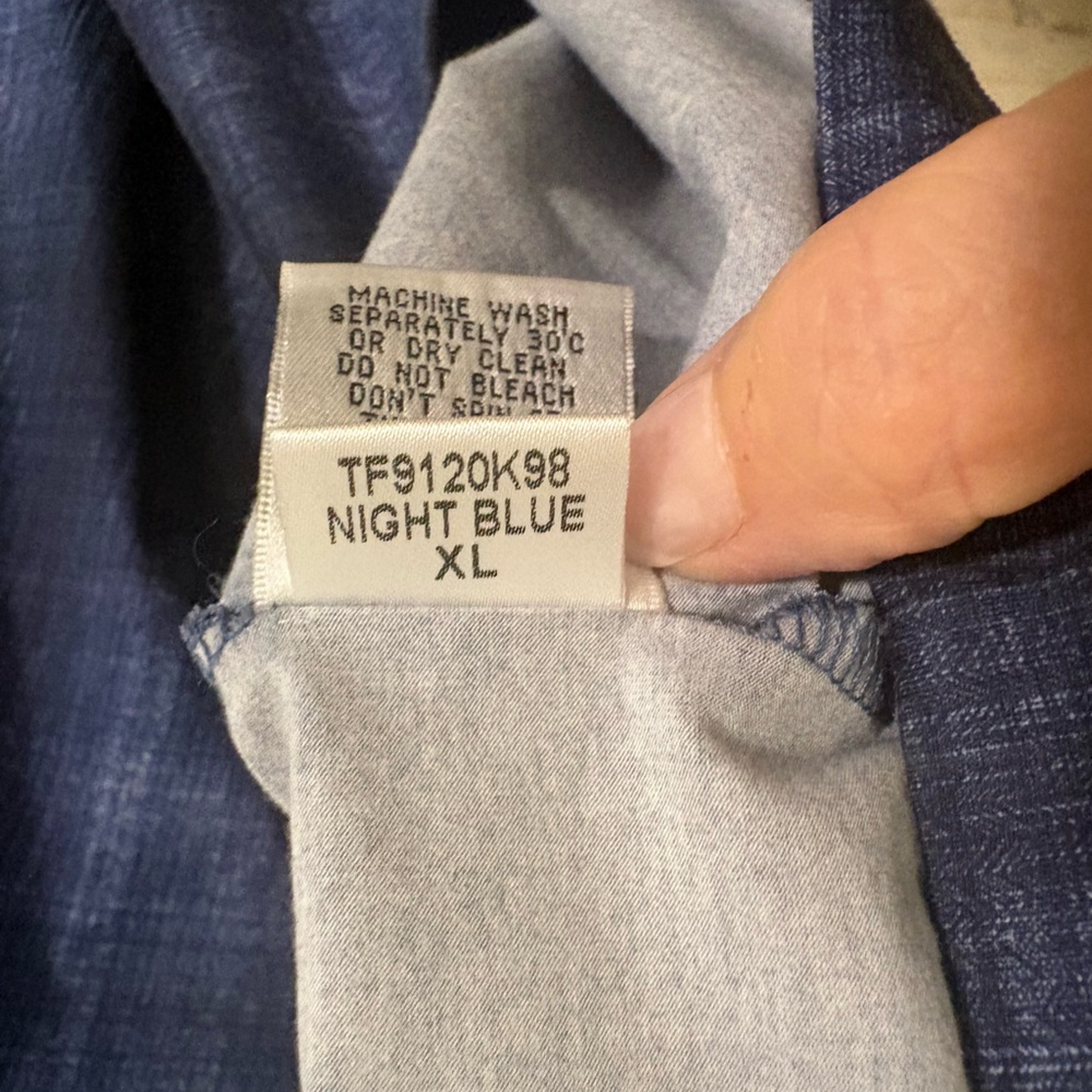 BUGATCHI OoohCotton Tech 8-way stretch performance quarter-zip pullover XL NWOT - Picture 6 of 8